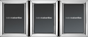 PORTA RETRATO RETANGULAR TRIPLA LISA 14mm