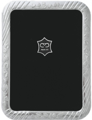 MOLDURA PRATA RECTANGULAR AMORA