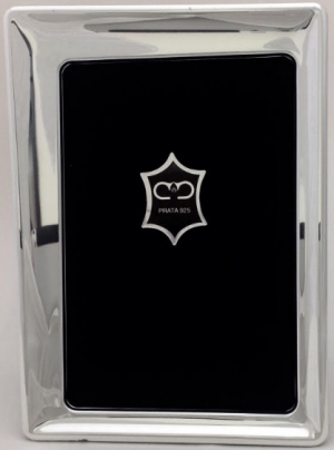 MOLDURA PRATA RECTANGULAR LISA