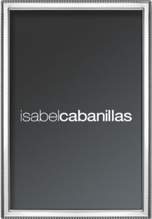 MOLDURA PRATA RECTANGULAR PICOTADA