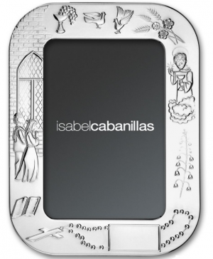 MOLDURA PRATA RECTANGULAR COMUNHÃO