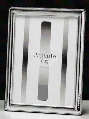 MOLDURA PRATA RECTANGULAR MARTELADA