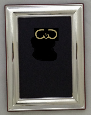 MOLDURA PRATA RECTANGULAR LISA