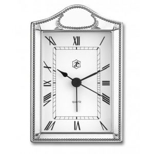 PRATA RELÓGIO DESPERTADOR CAPELA PICOTADO
