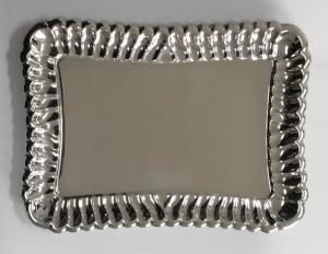 SALVA PRATA RECTANGULAR