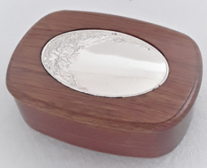 GUARDA JÓIA PRATA MADEIRA