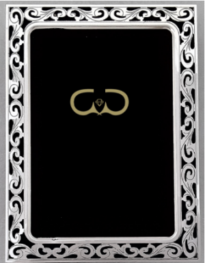 MOLDURA PRATA RECTANGULAR