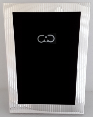 MOLDURA PRATA IRREGULAR RISCADO