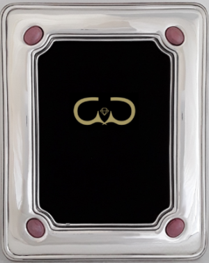 MOLDURA PRATA RECTANGULAR