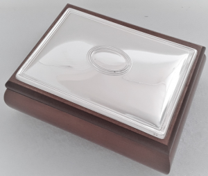 GUARDA JÓIA PRATA LISA