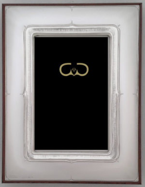 MOLDURA PRATA RECTANGULAR