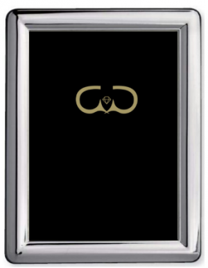 MOLDURA PRATA RECTANGULAR LISA