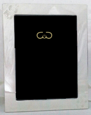 MOLDURA PRATA RECTANGULAR CASAMENTO