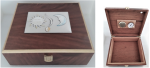 PRATA CAIXA CHARUTOS