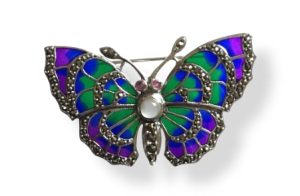 ALFINETE BORBOLETA ESMALTE