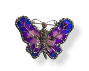 ALFINETE BORBOLETA ESMALTE