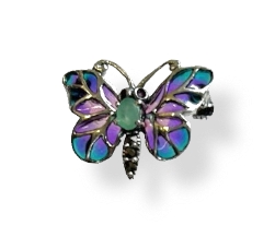 ALFINETE BORBOLETA ESMALTE