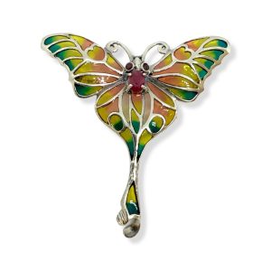 ALFINETE BORBOLETA ESMALTE